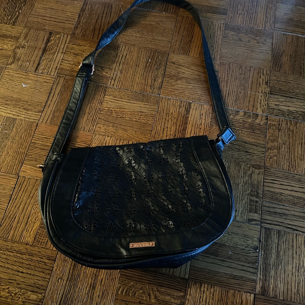 Rip Curl Black Lace crossbody/Shoulder Bag